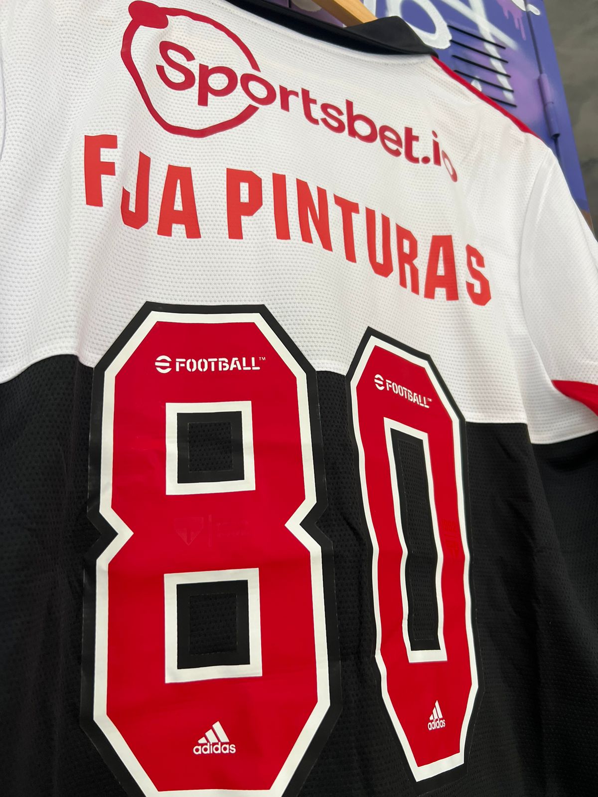 Camisa São Paulo Personalizada Adidas Branco