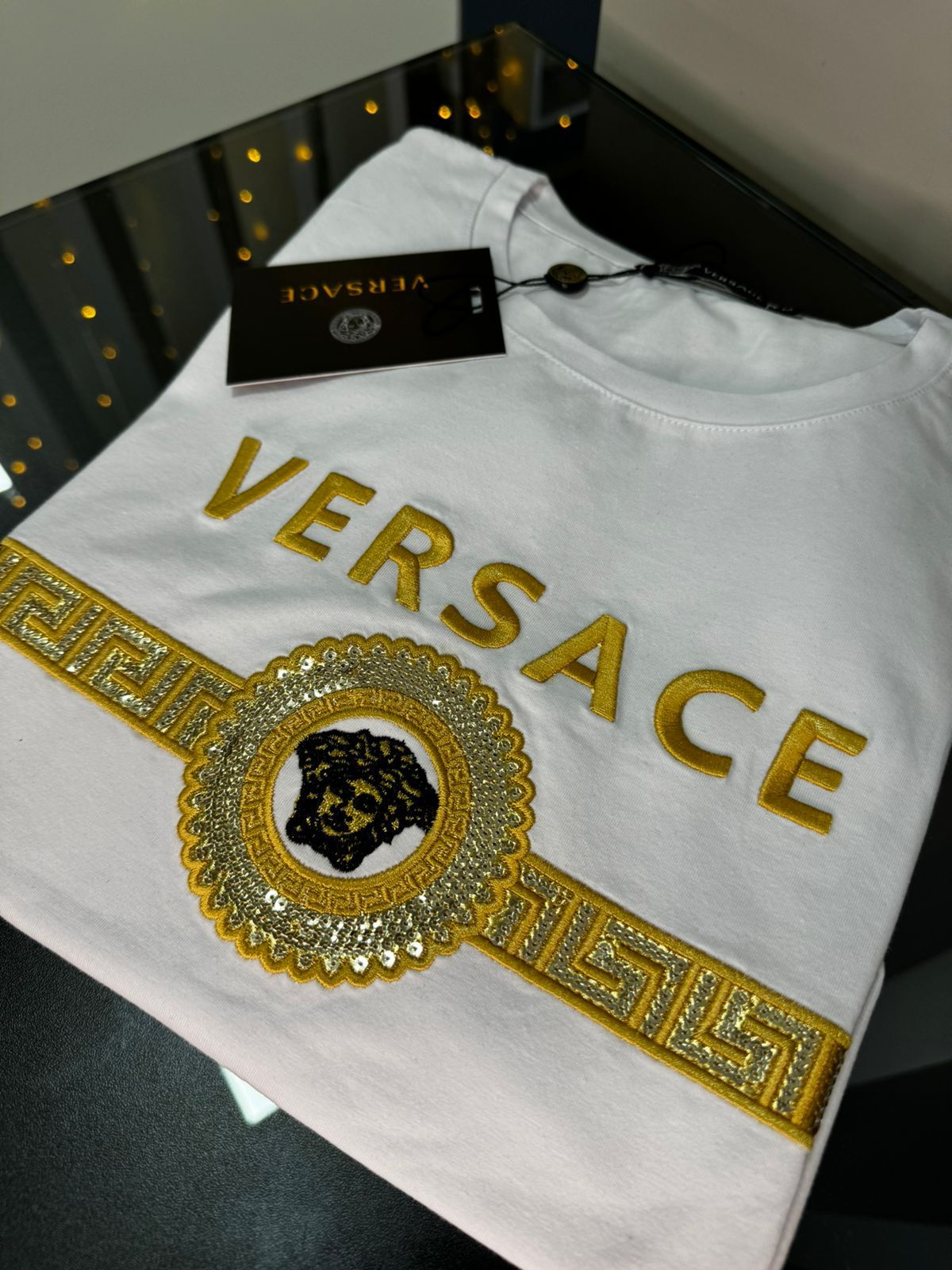 Camiseta Importada Versace Branca
