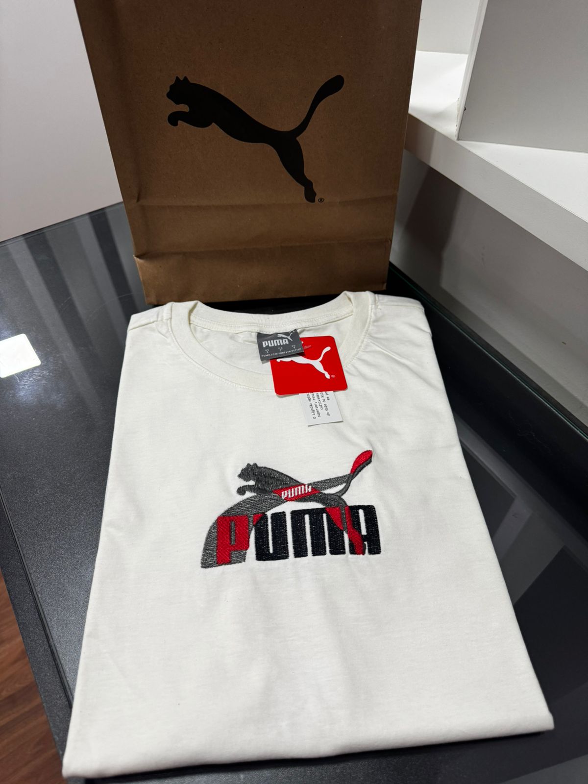 Linha strech americana Puma Branca