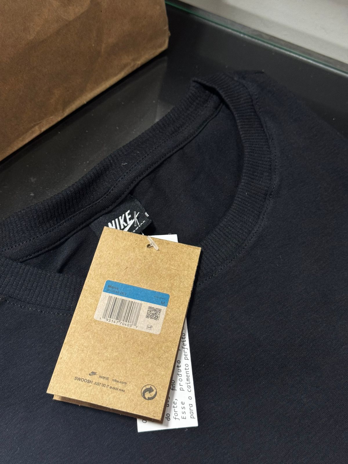 Linha strech americana Nike Preto