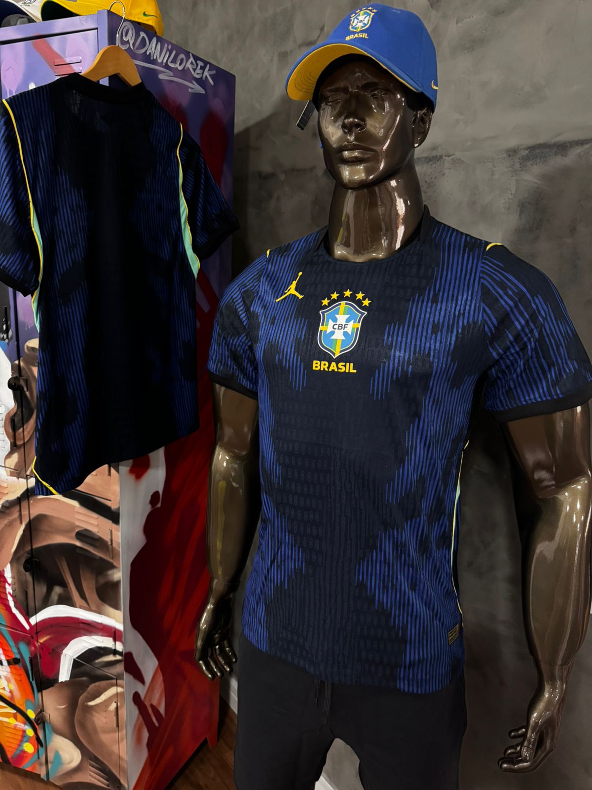 Brasil II 2026/27 Modelo Jogador Jordan Azul