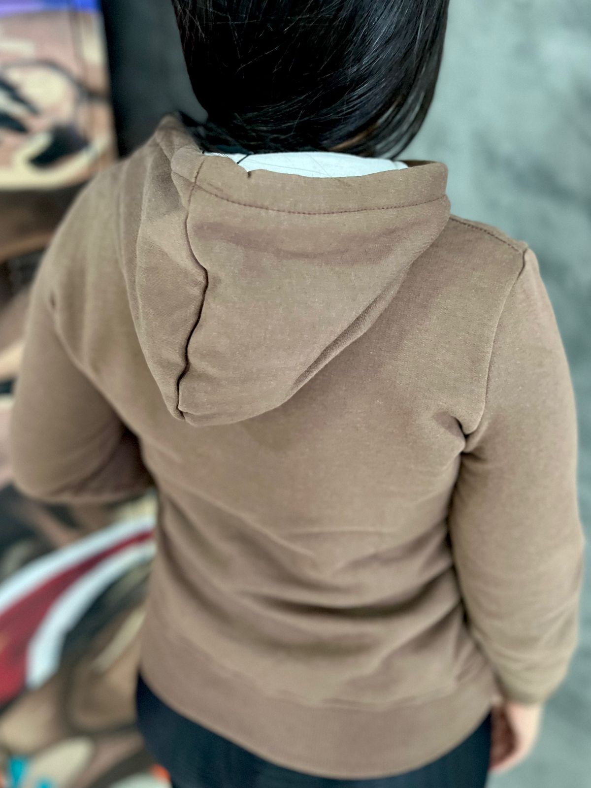 Blusa Moletom Nike Marrom