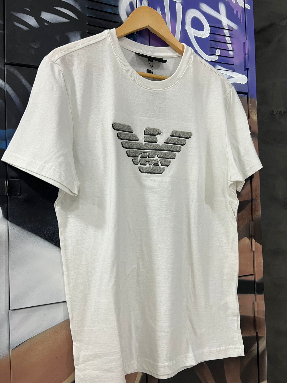 Camiseta Linha Griff Armani Branco