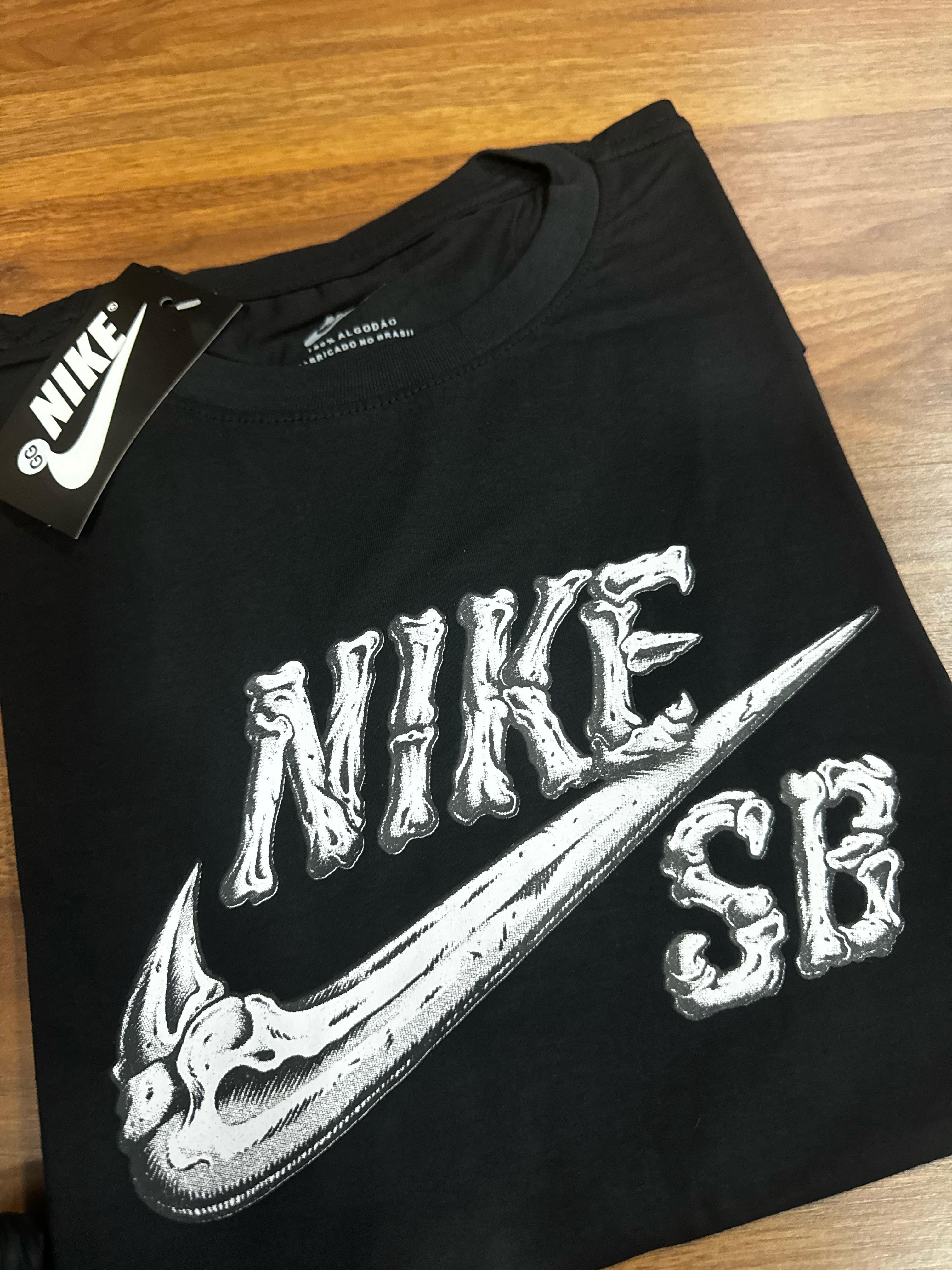 Camiseta Algodão Nike Preto