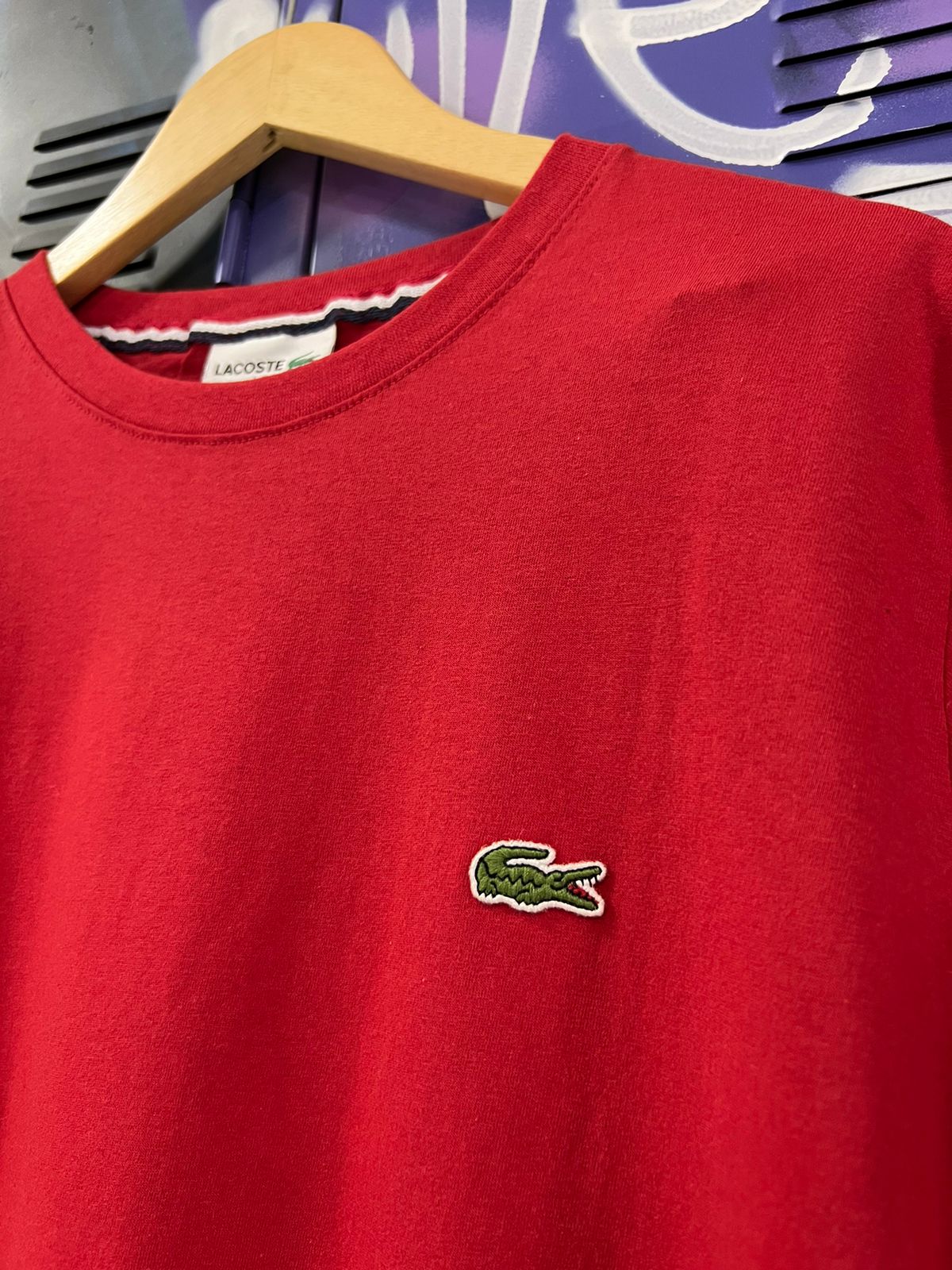 Camiseta Lacoste Vermelha