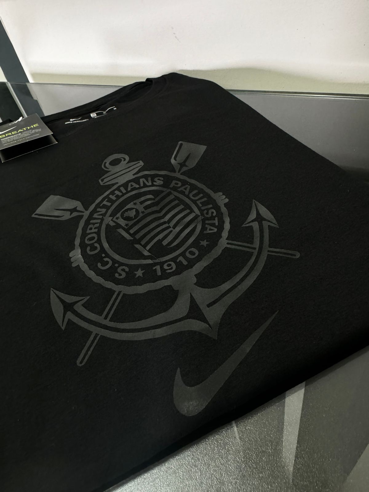 Camiseta Corinthians de Treino Nike All black