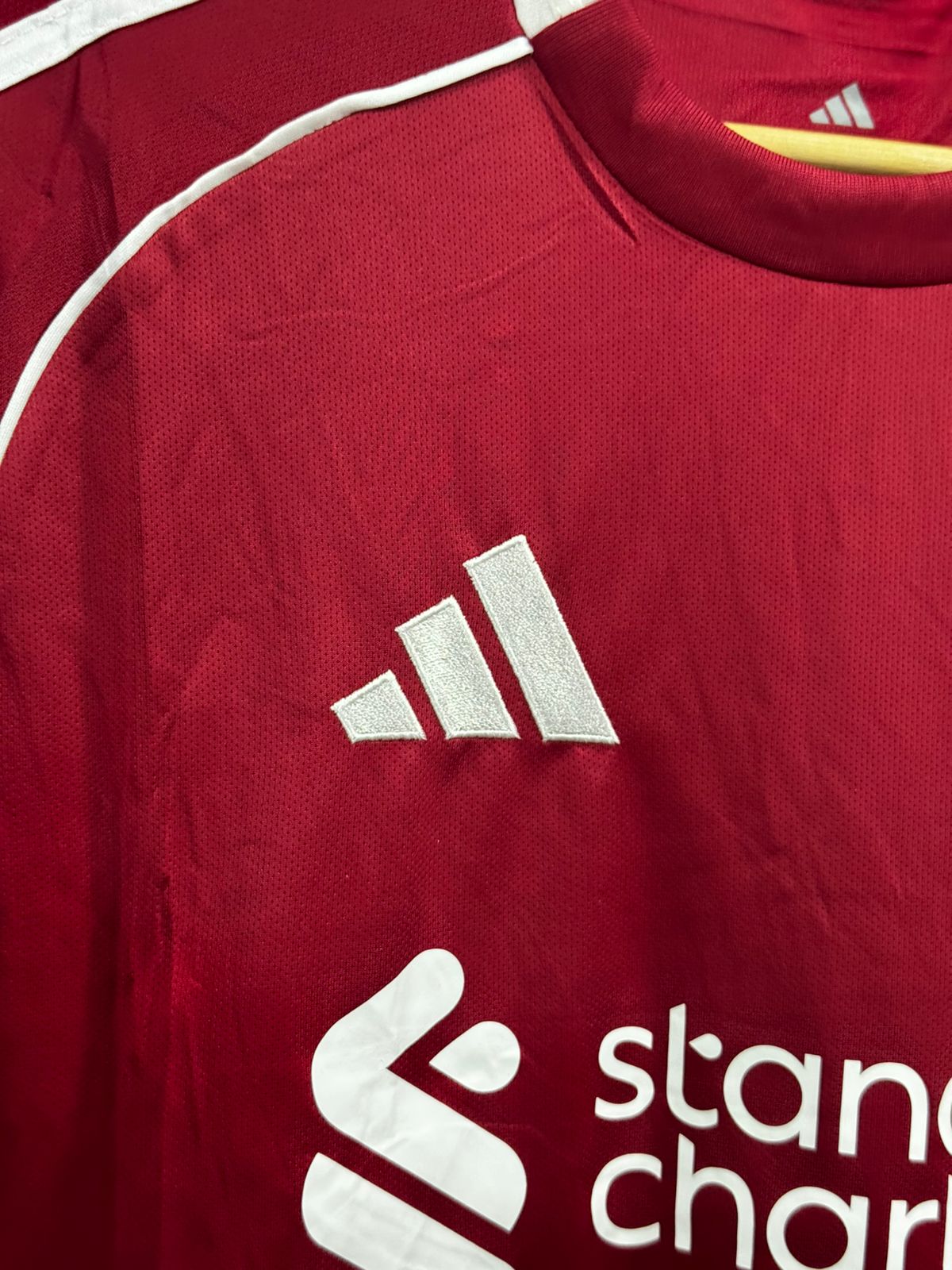 Camisa Liverpool FC I 25/26 Adidas Vermelha