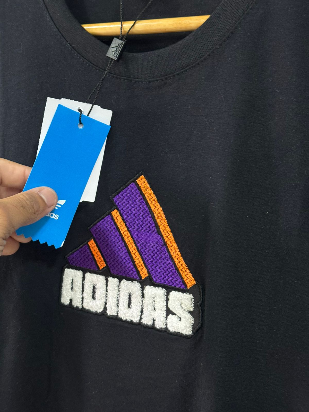 Stretch Americano Adidas Preto