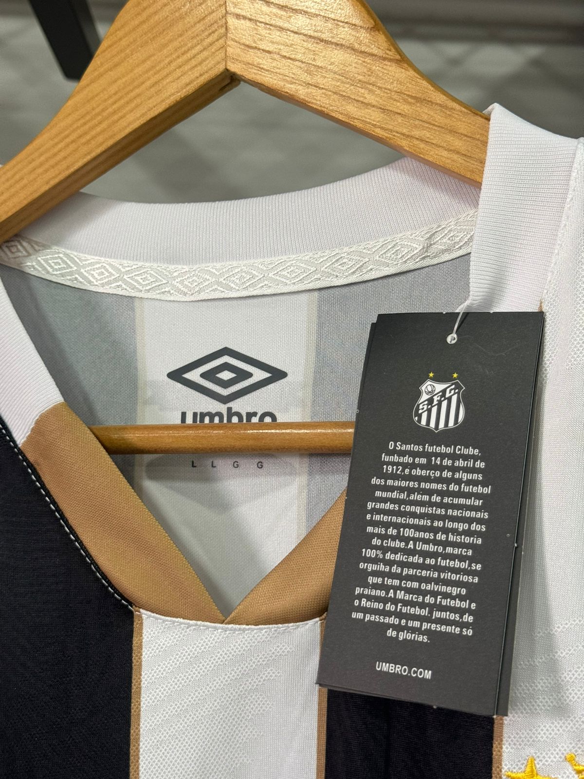 Santos II 2024/2025 Umbro Branco