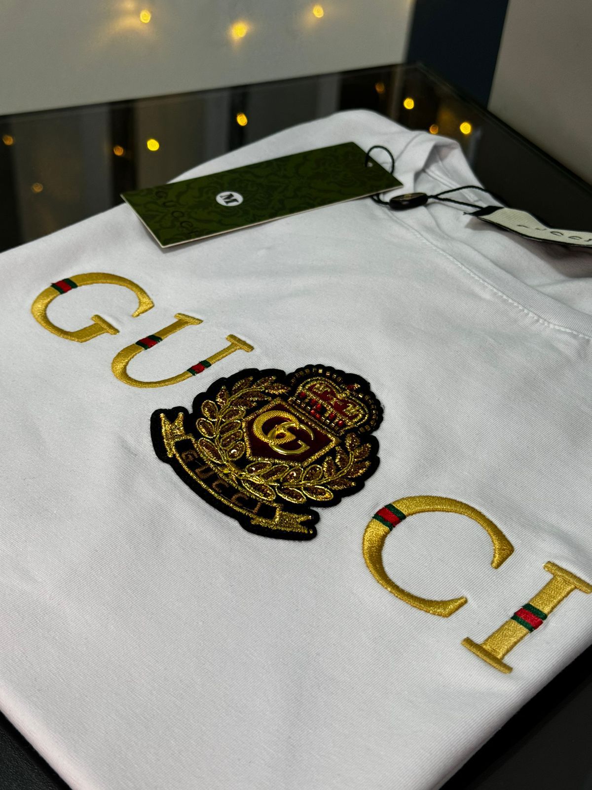 Camiseta Importada Gucci Branca