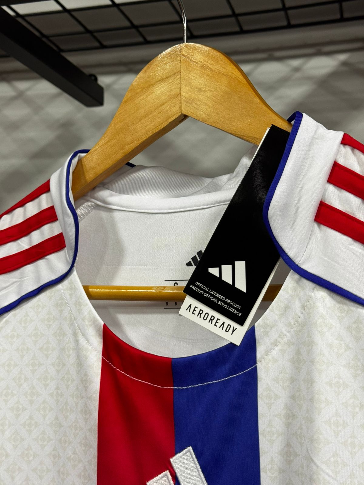 Olympique Lyonnais Adidas 2025/26 Adidas Branco